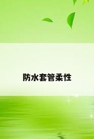 防水套管柔性