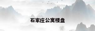 石家庄公寓楼盘