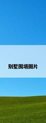 别墅围墙图片