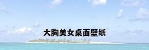 大胸美女桌面壁纸