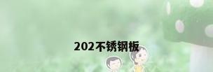 202不锈钢板