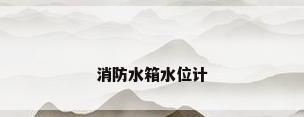 消防水箱水位计