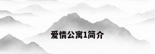 爱情公寓1简介