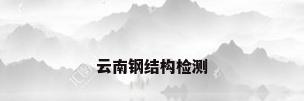 云南钢结构检测