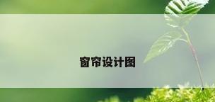 窗帘设计图