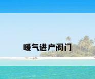 暖气进户阀门