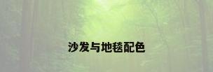沙发与地毯配色