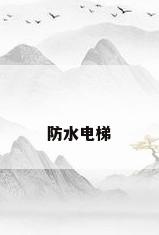 防水电梯