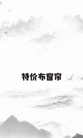 特价布窗帘