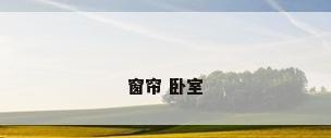 窗帘 卧室