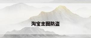 淘宝主图防盗