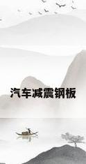 汽车减震钢板