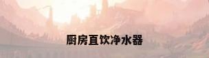 厨房直饮净水器