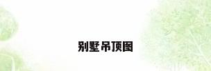 别墅吊顶图