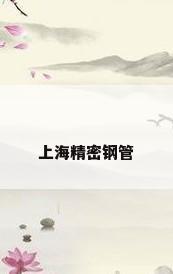 上海精密钢管