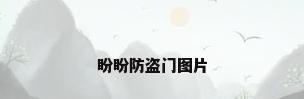 盼盼防盗门图片
