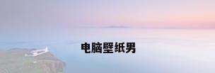 电脑壁纸男
