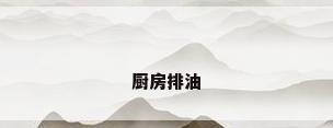 厨房排油