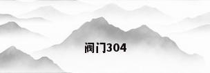 阀门304