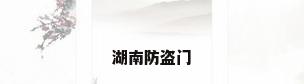 湖南防盗门