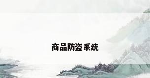 商品防盗系统