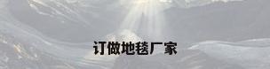 订做地毯厂家