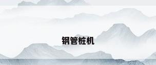 钢管桩机