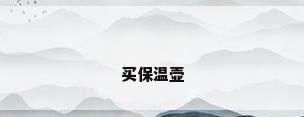 买保温壶