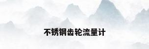 不锈钢齿轮流量计