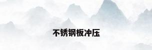 不锈钢板冲压