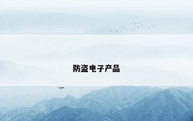 防盗电子产品