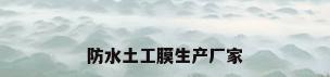 防水土工膜生产厂家