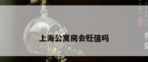 上海公寓房会贬值吗
