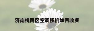 济南槐荫区空调移机如何收费