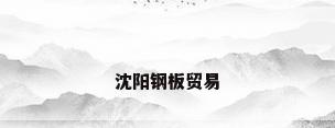 沈阳钢板贸易
