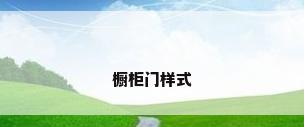 橱柜门样式