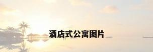 酒店式公寓图片