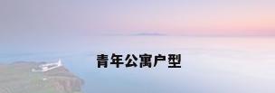 青年公寓户型