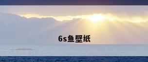 6s鱼壁纸