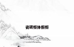 瓷砖柜体橱柜