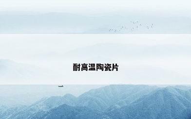 耐高温陶瓷片