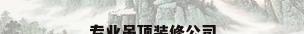 专业吊顶装修公司