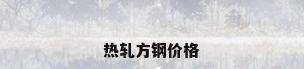 热轧方钢价格