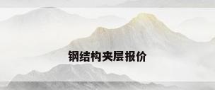 钢结构夹层报价