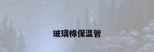 玻璃棉保温管