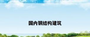 国内钢结构建筑