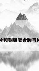 钢制板式暖气片和铜铝复合暖气片,区别是什么?