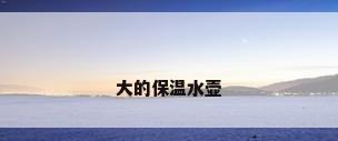 大的保温水壶