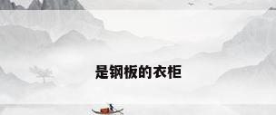 是钢板的衣柜