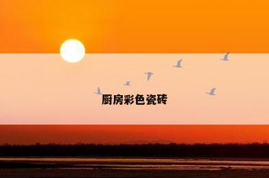厨房彩色瓷砖